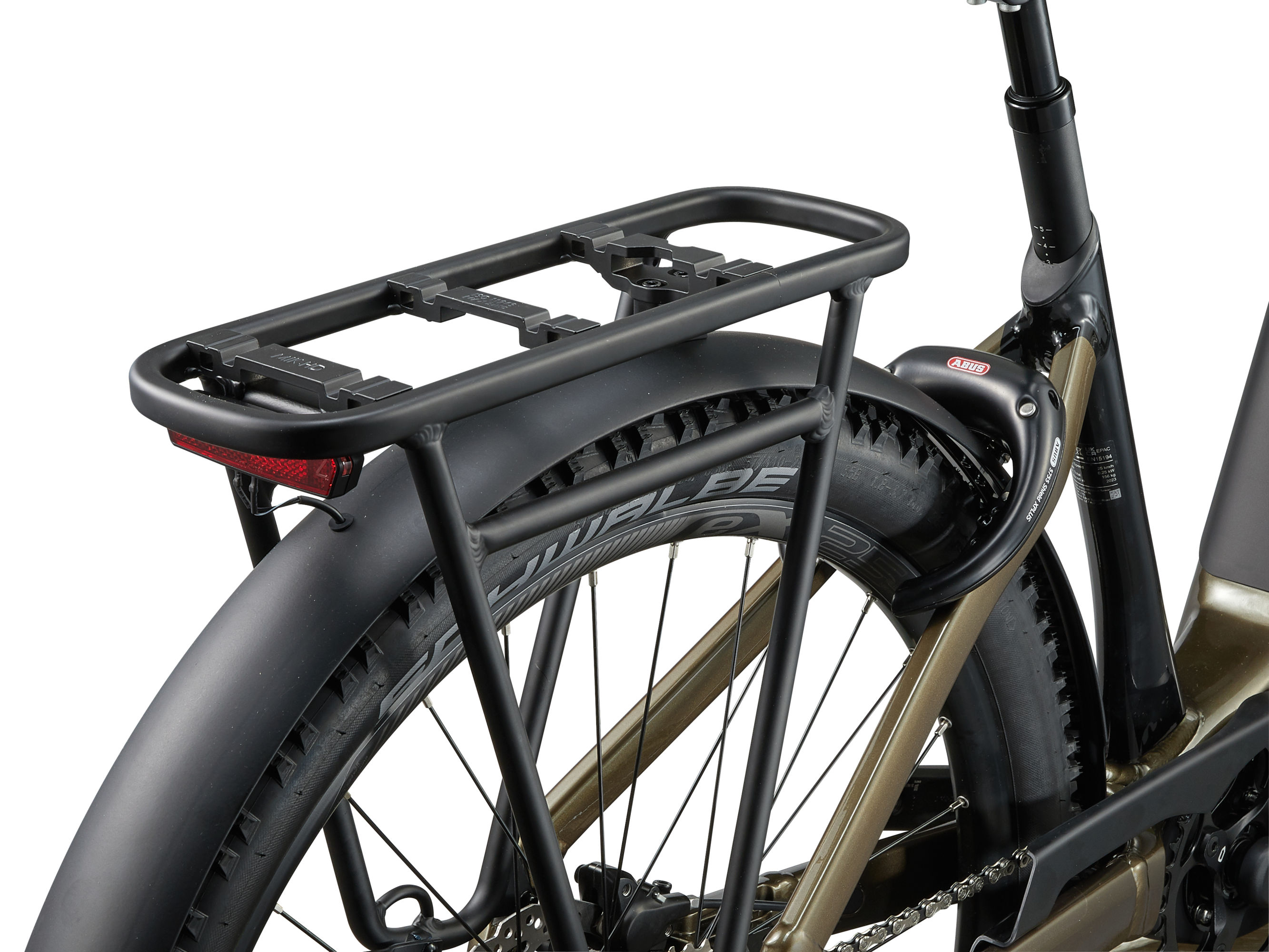 Gepäckträger hinten und Anhängerhalterung des Giant AnyTour X E+ 1